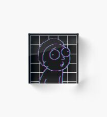 3D Morty Acrylic Block