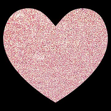 glitter hearts Sticker for Sale by chricket