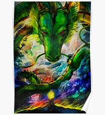 Sangoku & Shenron Poster