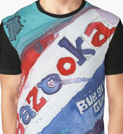 bazooka bubble gum t shirt