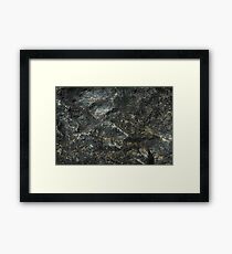 Granite Framed Print