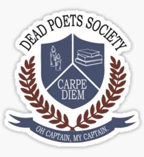 Dead Poets Society Sticker