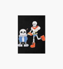 Sans and Papyrus - Undertale Art Board