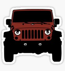 Jeep JK - Red Rock Sticker