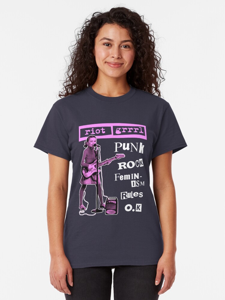 riot-grrrl-punk-rock-feminism-rules-o-k-t-shirt-by-shnooks-redbubble