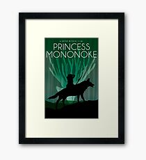 Princess Mononoke Movie Poster Framed Print