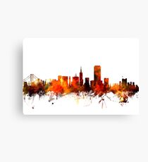 San Francisco City Skyline Canvas Print