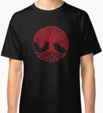 Yggdrasil Kamon /RED Classic T-Shirt