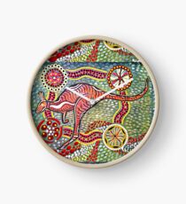 Kangaroo Dreaming Clock