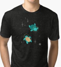 Space Turtles Tri-blend T-Shirt