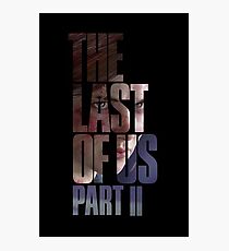The Last Of Us Part 2 "Vengeful Ellie" Photographic Print