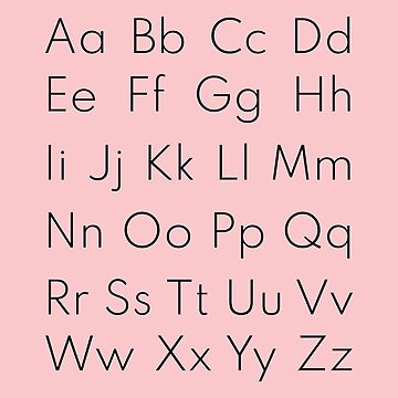 ABC Alphabet Letters Wall Art For Kids Room, Playroom, Classroom -  Educational Wall Art Poster for Sale by thelustrous