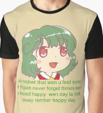 Chibi Yuuka Comforts You Graphic T-Shirt
