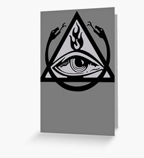 The Order of the Triad (The Venture Brothers) - No text! Greeting Card