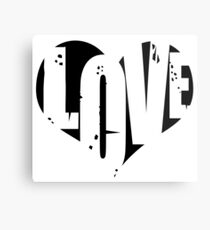 Love in Heart Metal Print