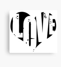 Love in Heart Canvas Print