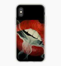 Lipstick and Cigarettes iPhone Case