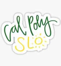 Cal Poly SLO Sticker