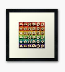The Brain Bow Framed Print
