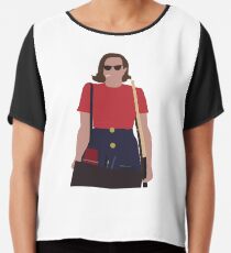 Peggy Olson Chiffon Top
