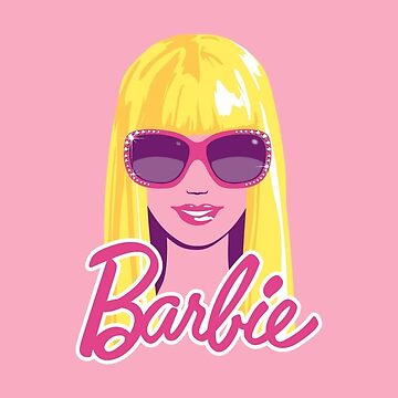 CA Dream Barbie Logo Removable Vinyl Wallpaper by Barbie - Pink