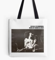 Patti Smith Gender ist ein Drag Tasche