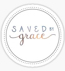 Saved by Grace Sticker