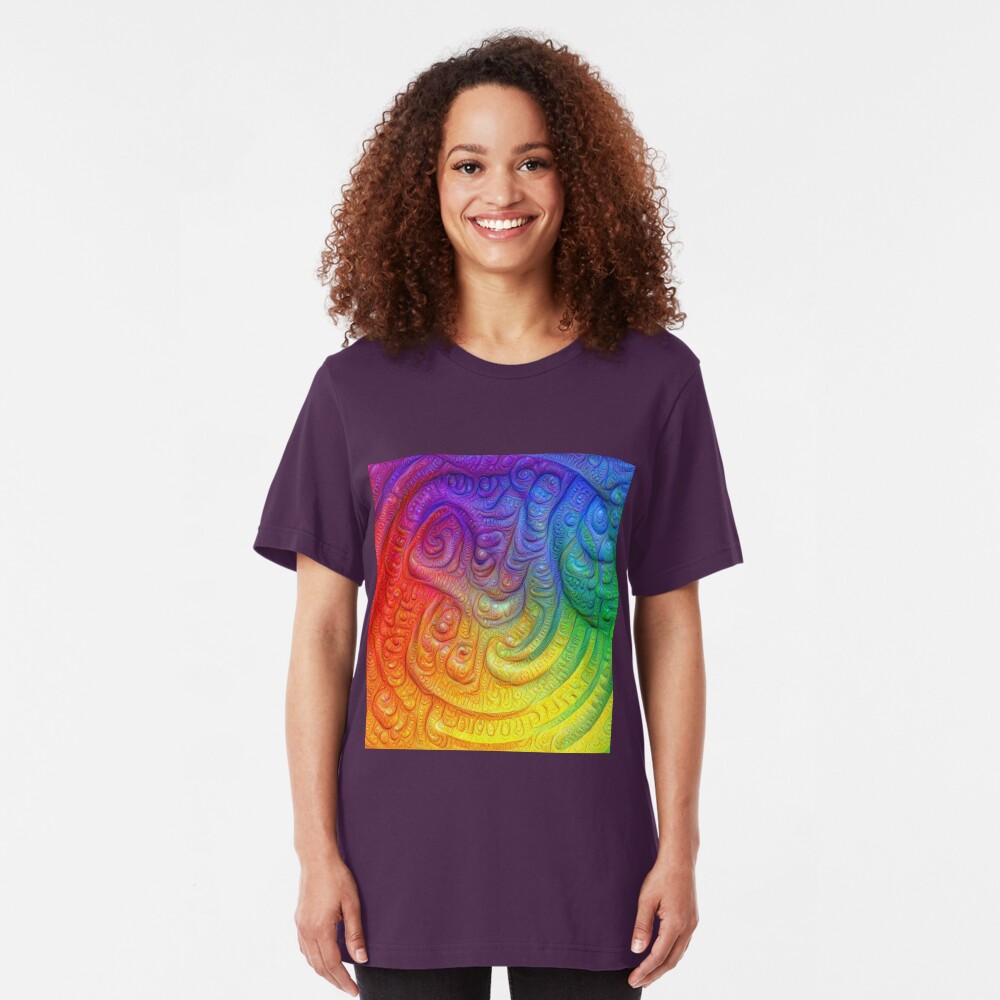 Color Foam #DeepDream Slim Fit T-Shirt