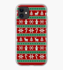 Ugly Christmas Sweater iPhone Case