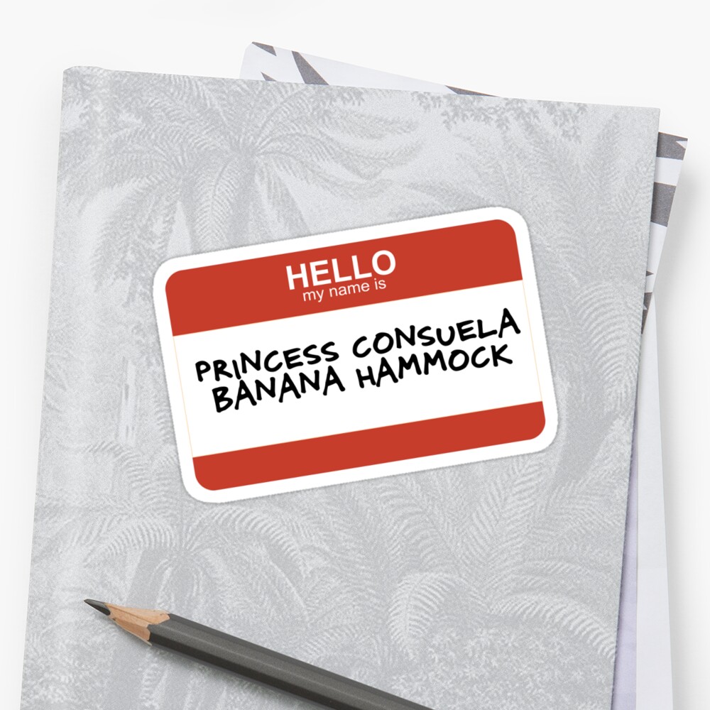 Free Free 265 Princess Consuela Banana Hammock Svg SVG PNG EPS DXF File