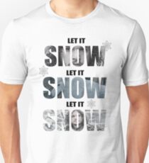 Laissez tomber la neige - Jon Snow & Ghost T-shirt unisexe