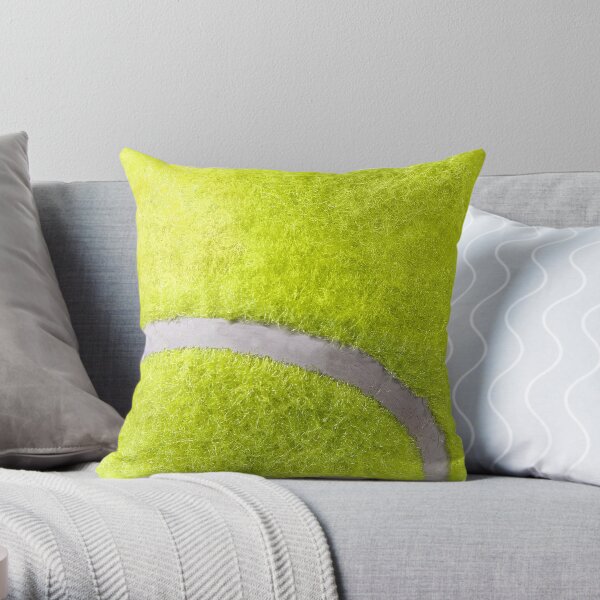 MAN CAVE THROW PILLOW SERIES - TENNIS BALL Throw Pillow