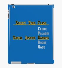Social Justice RPG iPad Case/Skin