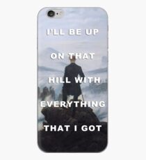 Wanderer above the Darkness on the Edge of Town iPhone Case