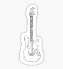 GUITAR Sticker