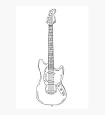 GUITAR Photographic Print