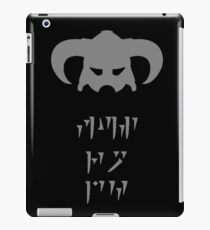 Skyrim Dovahkiin Fus Ro Dah iPad Case/Skin