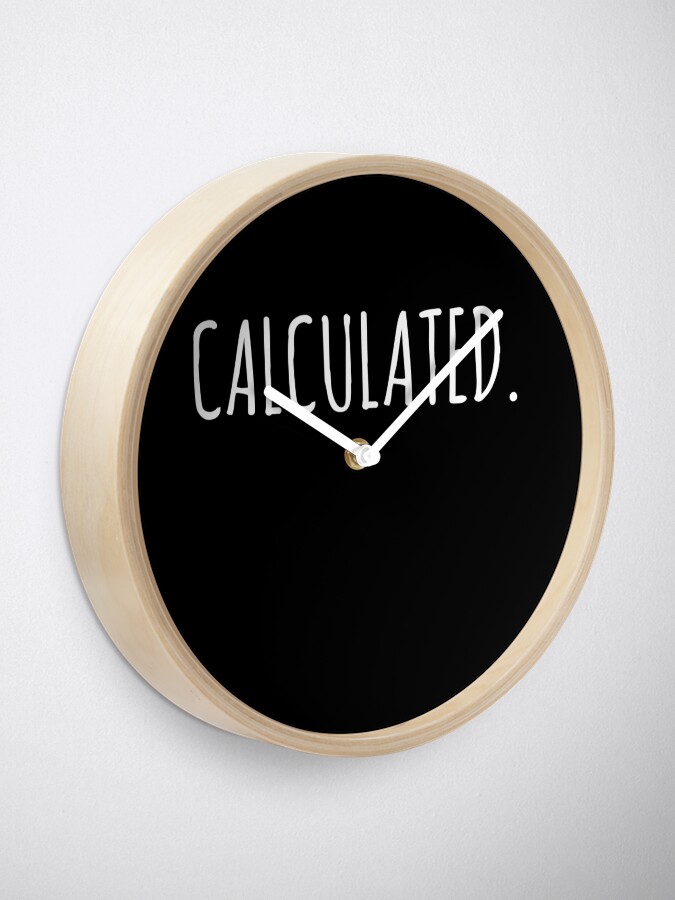Alternate view of Rocket Leaugue Video Game Calculated Funny Gifts Clock