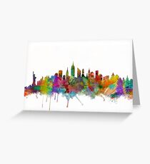 New York City Skyline Greeting Card