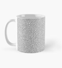 Shrek Movie Script Mug