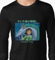 Spirited Away - Haku and Chihiro - (Designs4You) - Studio Ghibli Long Sleeve T-Shirt