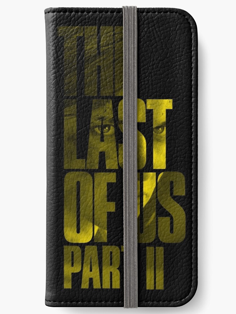 The Last Of Us Part 2 Vengeful Ellie Yellow Iphone Wallets By