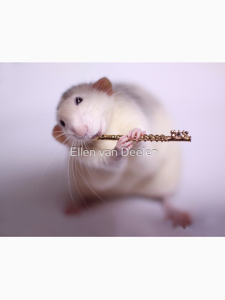 Playing the flute by Ellen