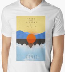 KAUAI Chained T-Shirt mit V-Ausschnitt