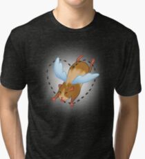 Guinea Pig Angel poop Tri-blend T-Shirt