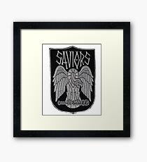 The Saviors From Walking Dead Swag Framed Print
