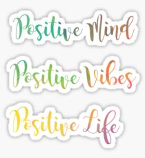 Positive: Stickers | Redbubble