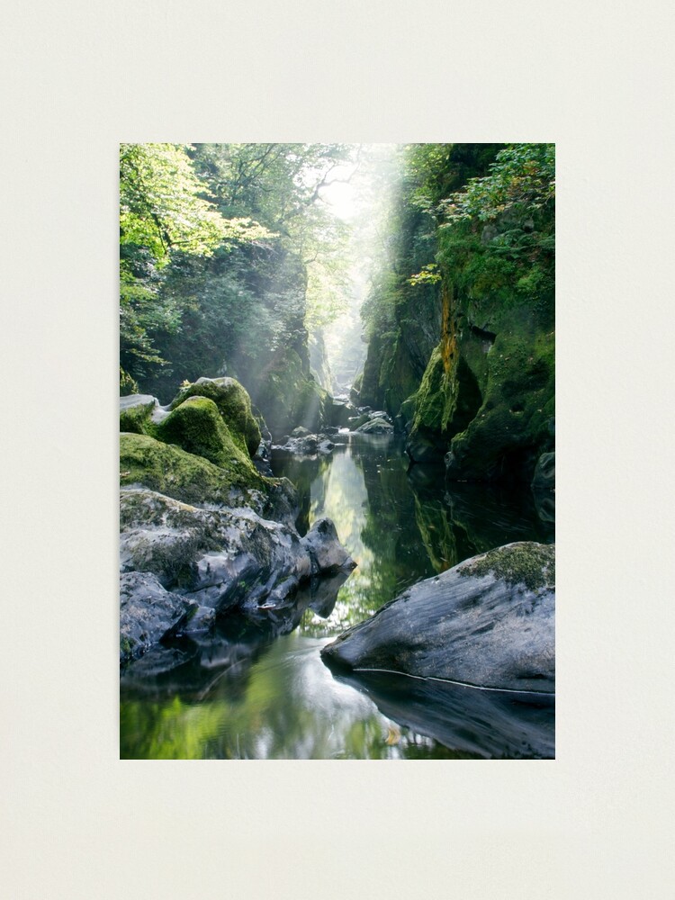 Alternate view of Wales - The Fairy Glen , Betws-y-Coed 2 Photographic Print