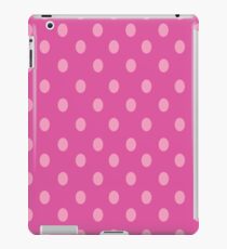 Rosa Tupfen iPad-Hülle & Skin