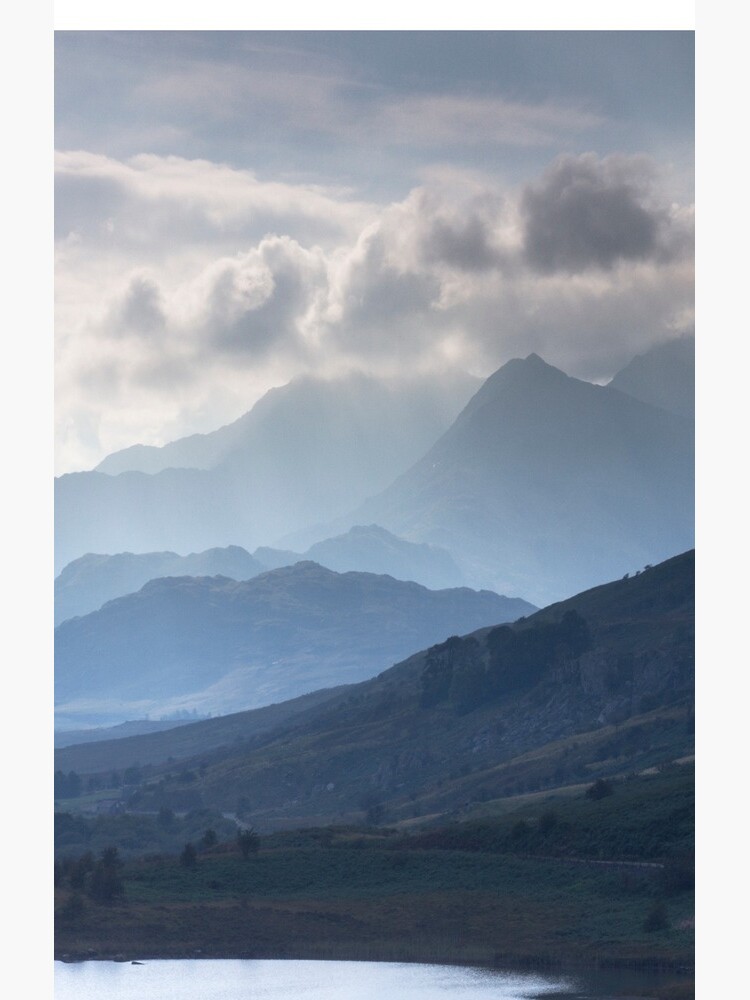 Snowdonia - Snowdon and her Sisters by AngelaBarnett